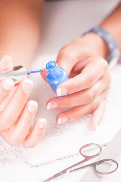 istock Woman with well manicured nails 800479554