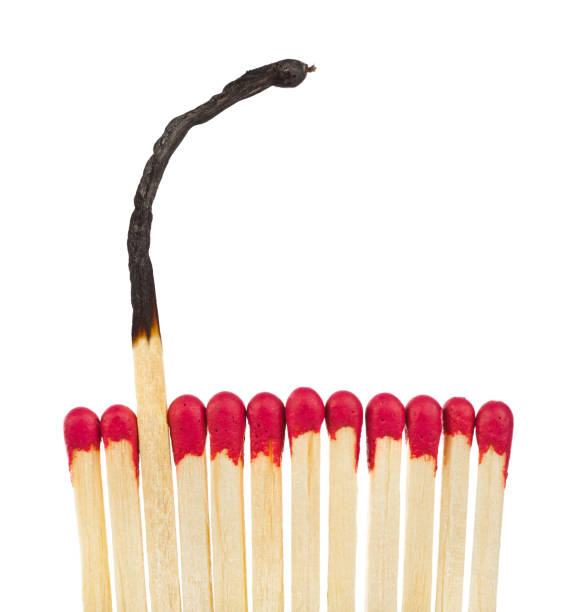 istock Matches - leadership or inspiration concept 800488690
