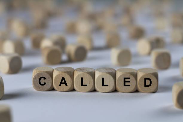 istock called - cube with letters, sign with wooden cubes 800492314