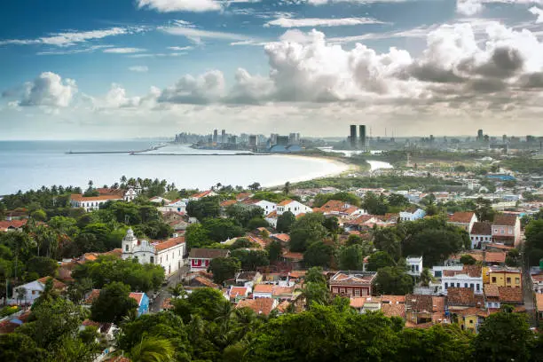 Olinda - Recife view from Olinda
