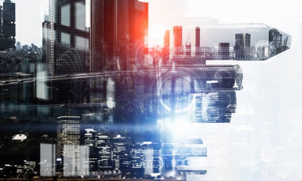 istock Business city background 800522818