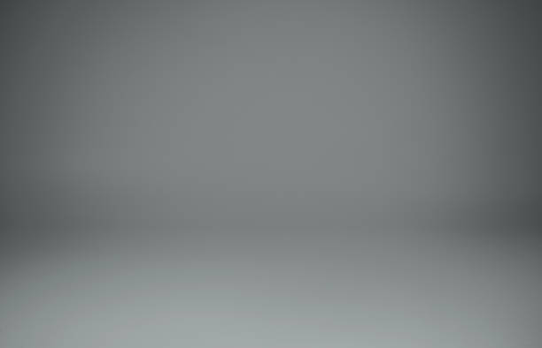 Soft gray background from studio stock photo