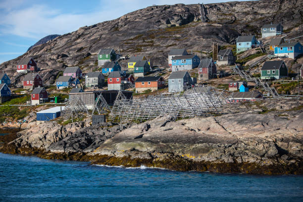 istock The settlement of Kangaamiut 800599352