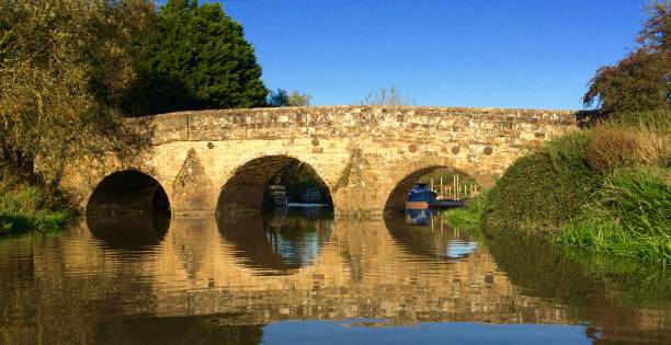 istock The three arches of Newenden stone bridge 800640504