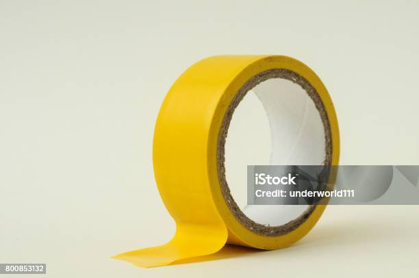 New Insulation Tape Roll Stock Photo - Download Image Now - Art, Button - Sewing Item, Circle