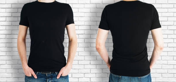 istock Man wearing black shirt 800853238