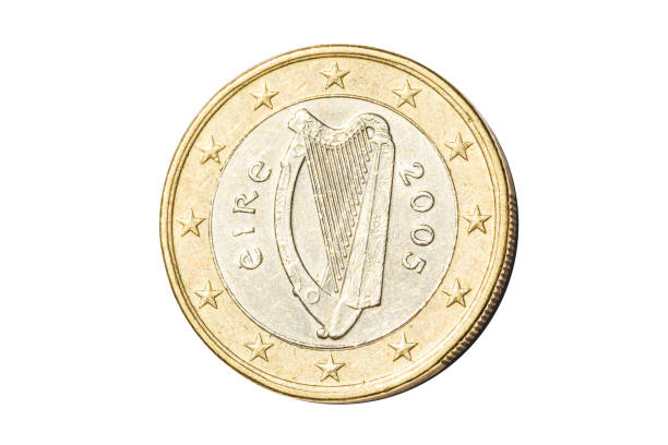 istock Irish one euro coin 800863516