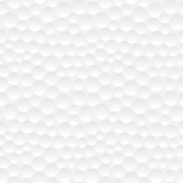 Seamless golf ball pattern Seamless textured golf ball dimple wallpaper pattern background design dimpled texture stock illustrations