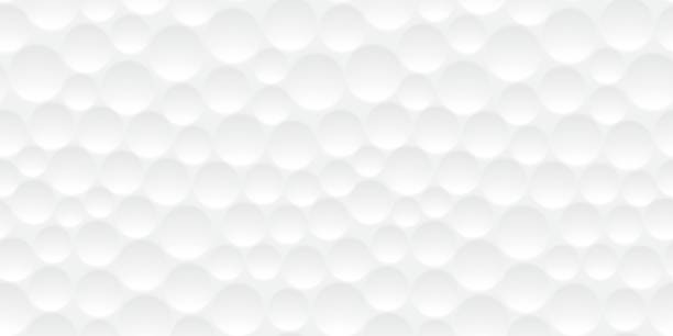 бесшовный узор мяча для гольфа - golf stock illustrations