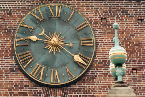 Photo of The clock of the old tower in Krakow