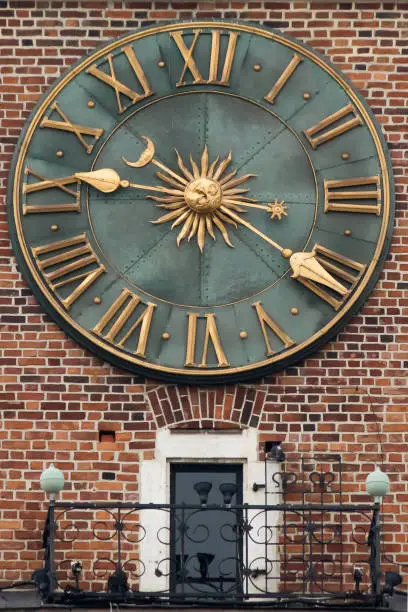 Photo of The clock of the old tower in Krakow