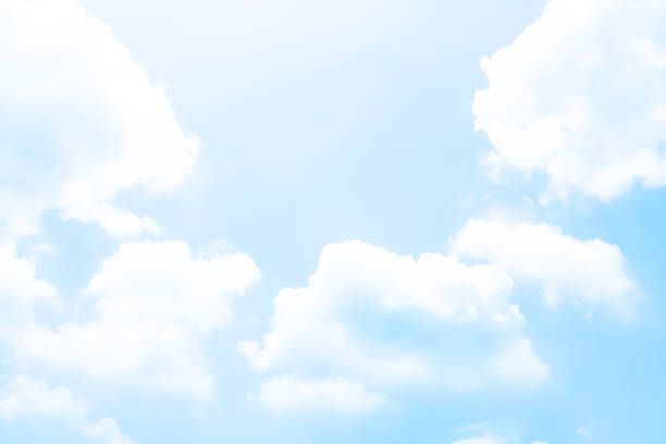 istock Abstract blur photography.Blue sky with cloud for background and wall paper. 800958956