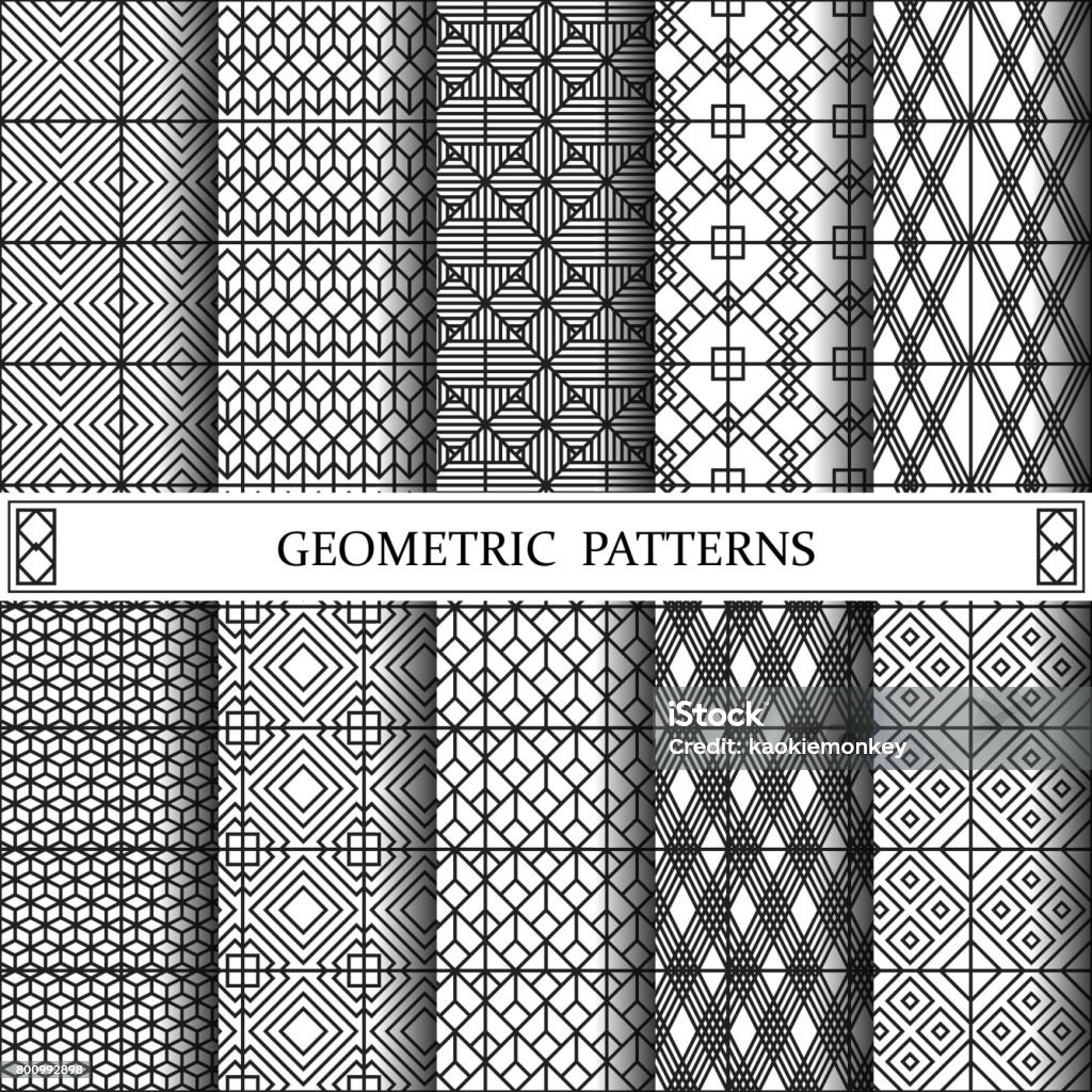 Geometric Vector Pattern Pattern Fills Web Page Background Surface ...