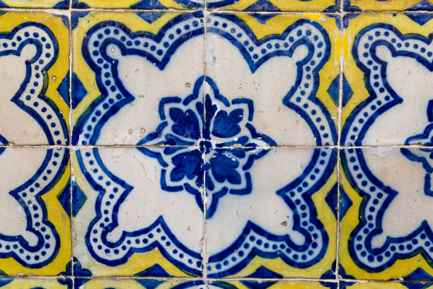 istock Traditional ceramic tiles Azulejos in Lisbon 800998002