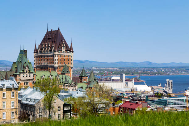 istock Old Quebec City on the St Lawrence River 801024570