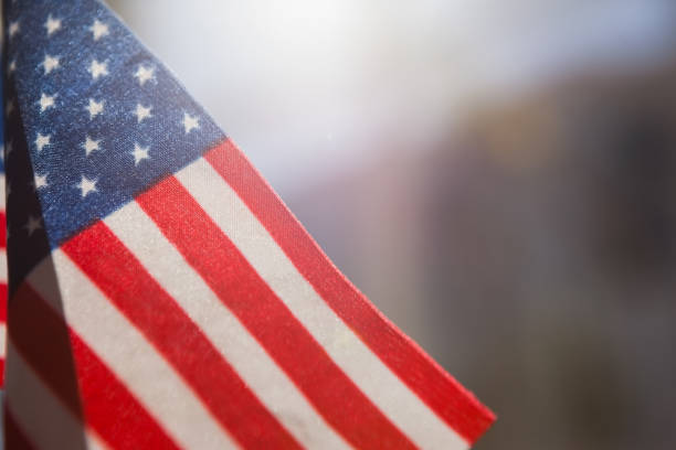 istock American flag in a restaurant 801056974