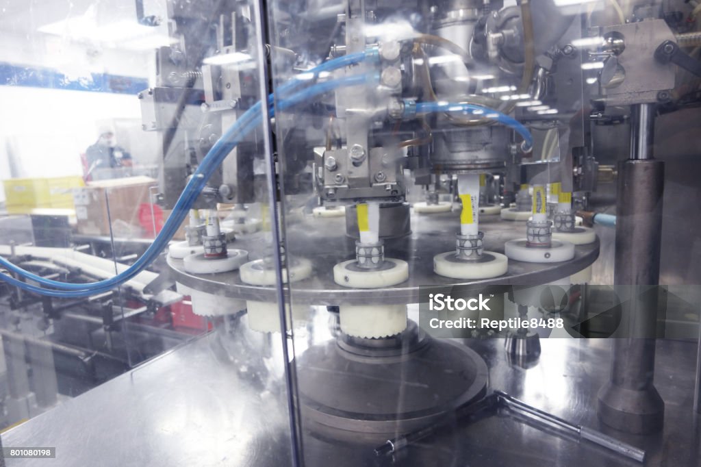 Bioreactor Pharmaceutical manufacturing equipment Bioreactor Stock Photo