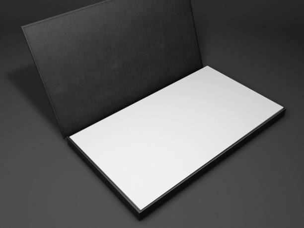 istock Blank business cards. Mock-up for branding identity. 3D rendering 801095868