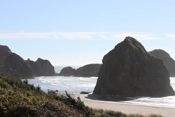 istock Coastline of oregon 801159942