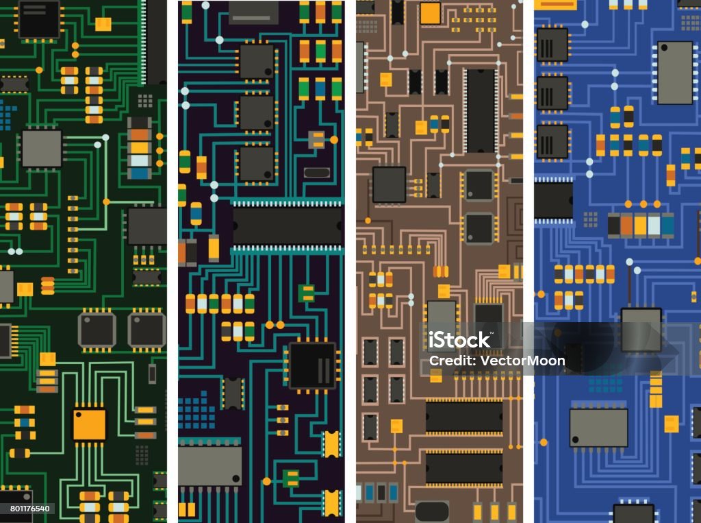 Computer Chip Technology Processor Circuit Motherboard Information ...