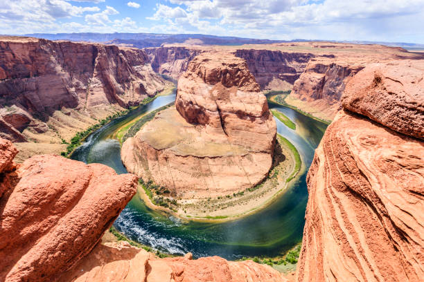 istock Horseshoe bend near Antelope canyon 801176616
