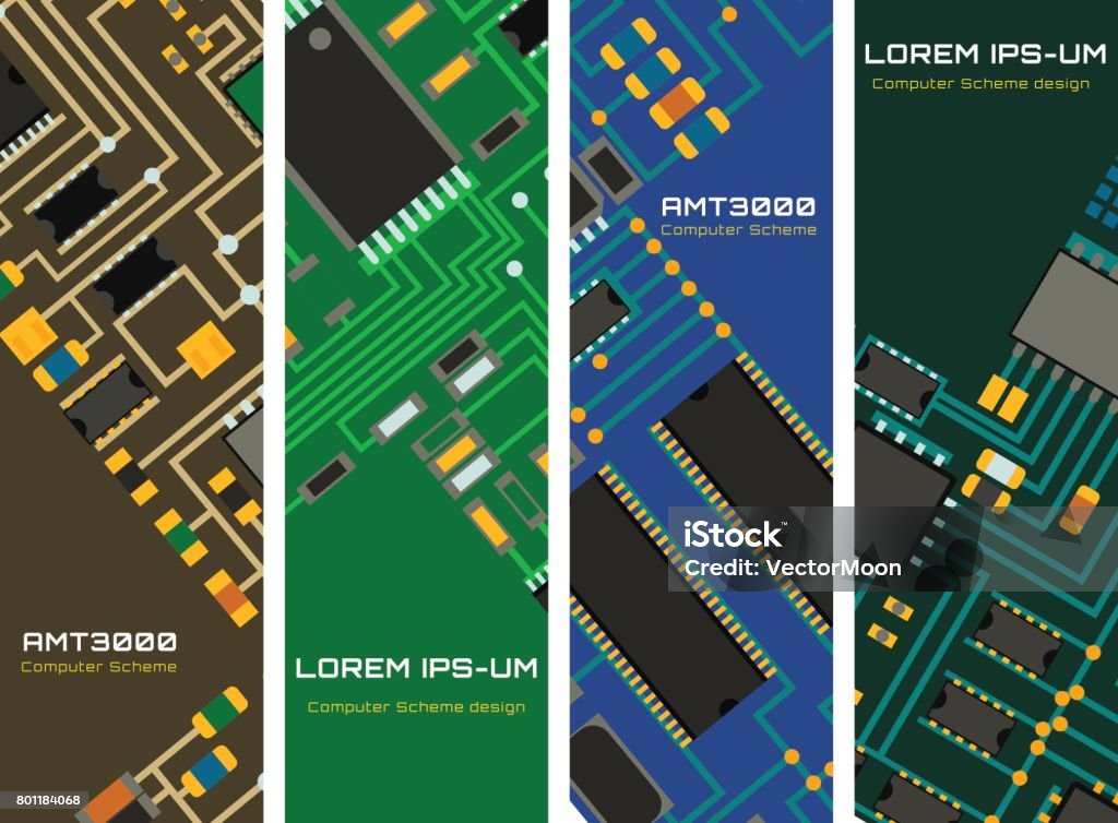 Computer Chip Technology Processor Circuit Motherboard Information ...