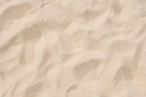 istock closeup of sand pattern of a beach in the summer 801197942