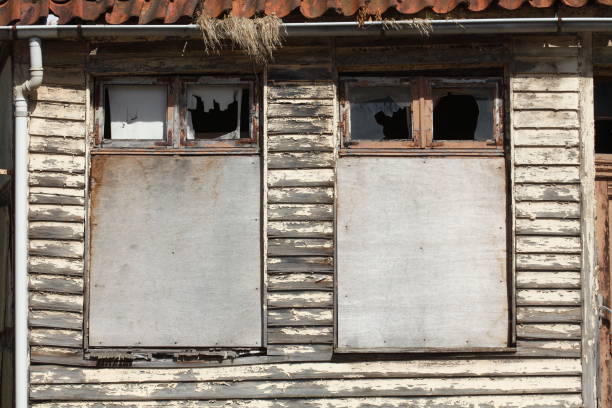 istock rattled old wooden windows 801228150
