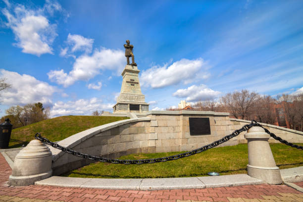 istock Monument to Muravyov-Amursky in Khabarovsk 801243342