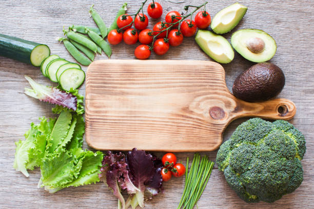 istock Ingredients for the summer salad 801263822