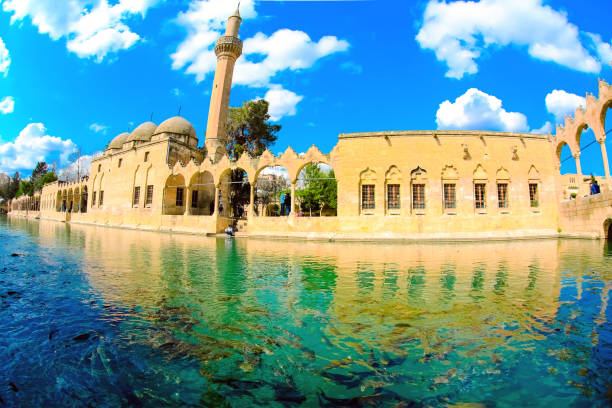 istock Holy Lake and Halil-ur Rahman Mosque 801266030