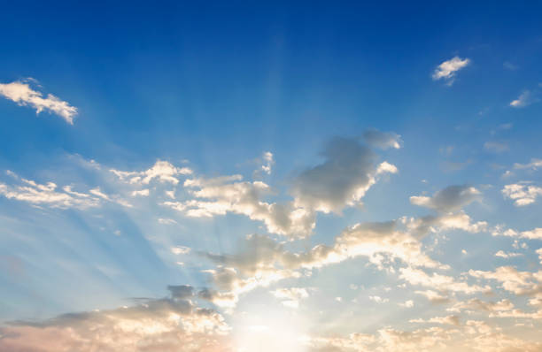 istock ray of light or sun beams  breaking through the  clouds 801270190