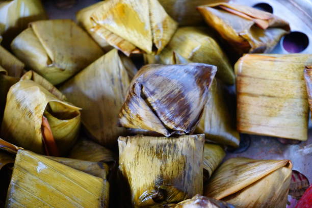 istock Thai dessert, made of rice 801296496
