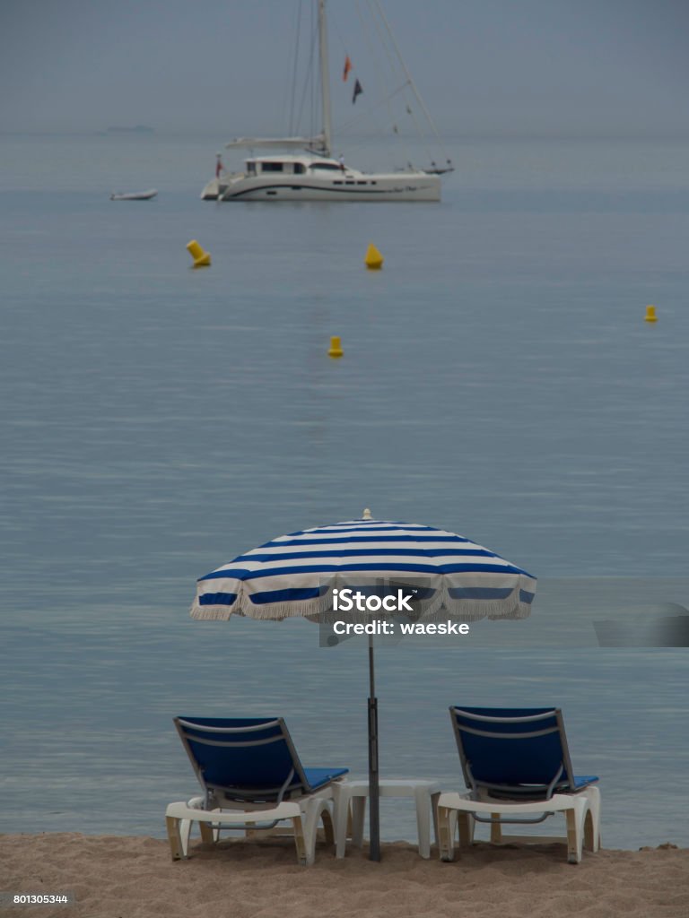 canes in france cannes at the mediterranean sea Beach Stock Photo