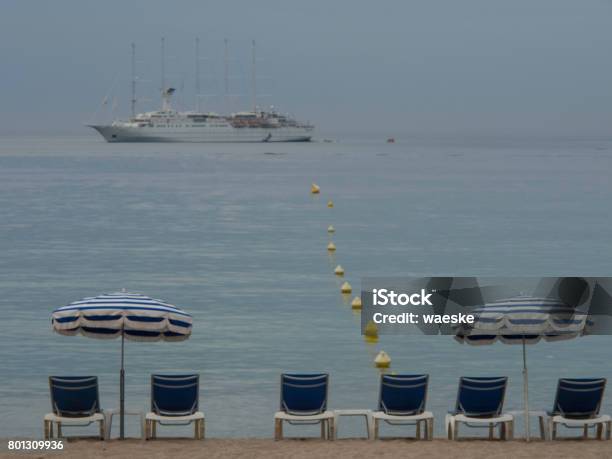 Canes In France Stock Photo - Download Image Now - Beach, Cannes, Cruise - Vacation