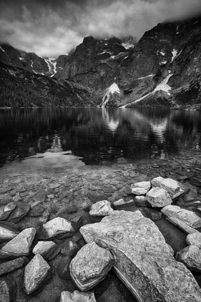 istock Morskie Oko lake in Poland 801336468