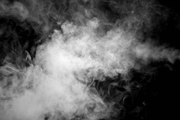 istock close up of steam smoke on black background 801349736
