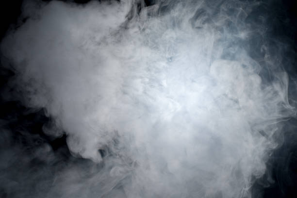 istock close up of steam smoke on black background 801350332
