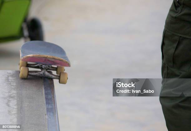 Grinding A Rail At Venice Skate Park Stock Photo - Download Image Now - Beach, Bowl - Skateboard Park, Boys