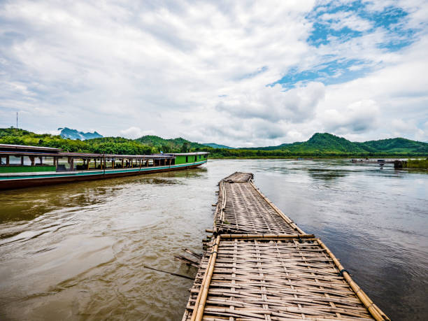 istock Mekong river Pak Ou caves Laos 801389282