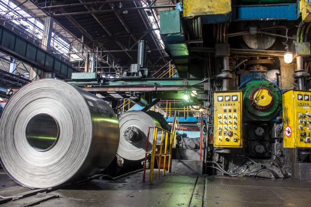 istock A coil of cold-rolled steel 801428058