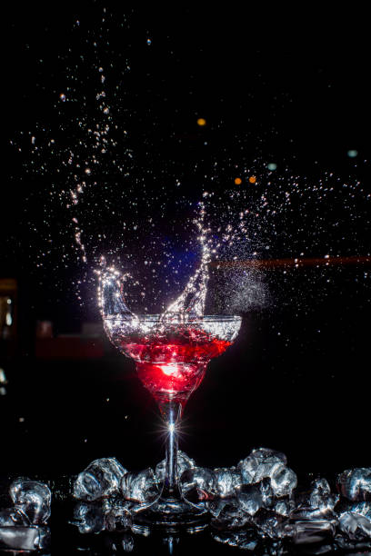 Cocktail with a spray