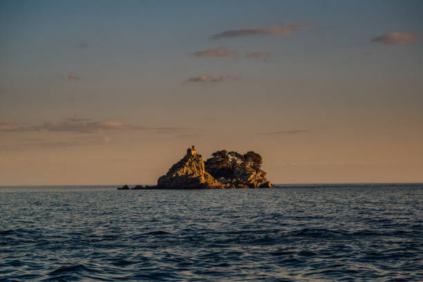 istock Sveta Nedjelja Island in Montenegro 801444334