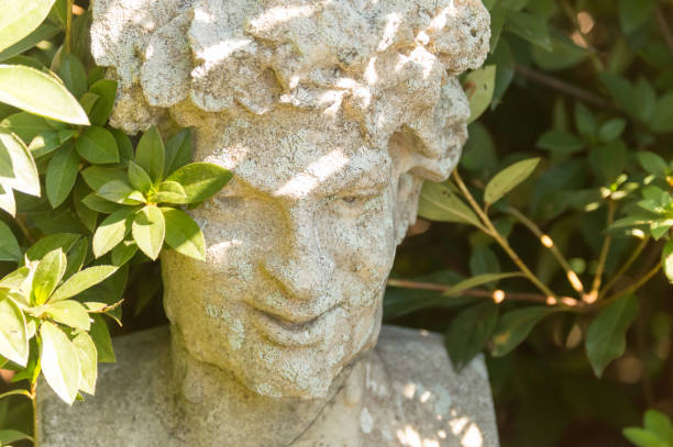 istock Close-up of Garden Statue 801460716