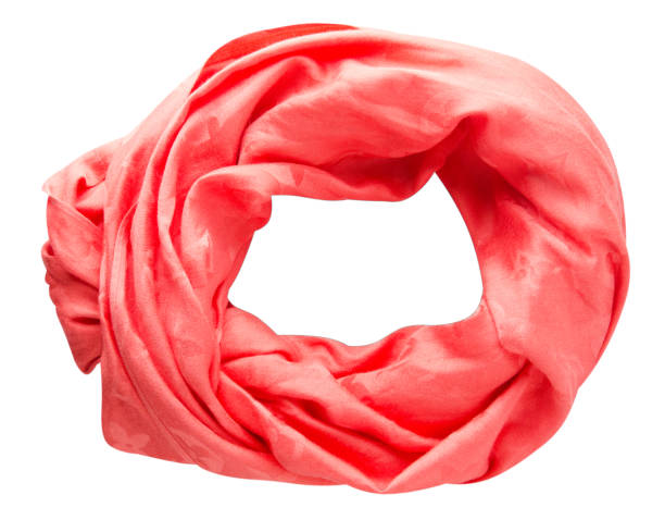 scarf summer. multicolored scarf. Scarf top view