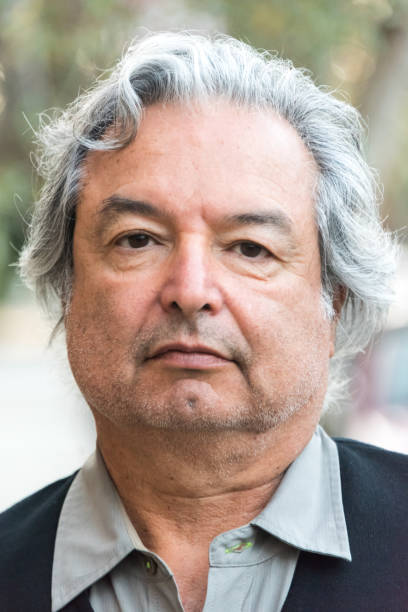 istock Mature senior man looking at the camera 801476616