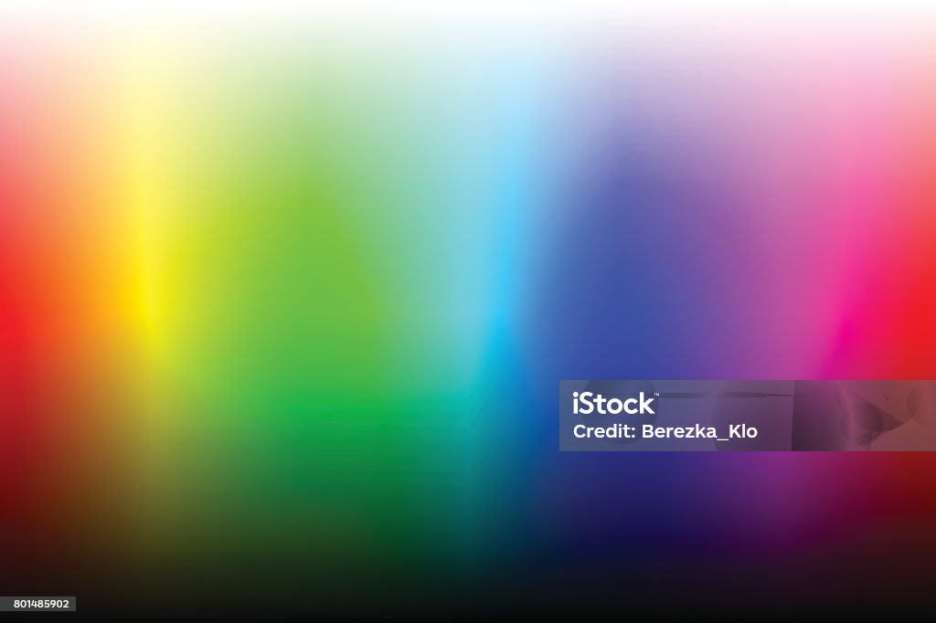 Graduated Color Spectrum Color Spectrum With Brightness Two Variation Gradient Or Gradient Mesh ...