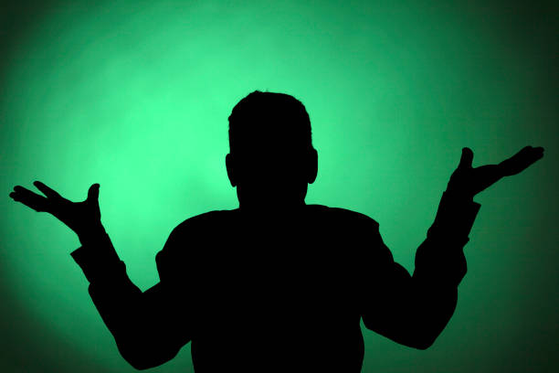 Man with hand gesture