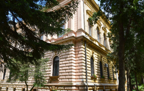 istock The corner of the old building 801566540