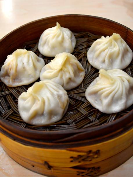 istock Famous Shanghai Soup Dumplings 801611130